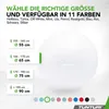 Tunturi Anti Burst Fitnessball mit Pumpe - Yoga-Ball 65 cm Produktbild-Vorschau 8
