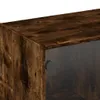 Armadio a muro con ante in vetro rovere fumé 102x37x35 cm Anteprima dell’immagine prodotto 10