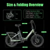F20 Flex: e-bike da città pieghevole da 20 pollici, Anteprima dell’immagine prodotto 10