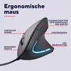 Trust Verto Vertikale Ergonomische Kabelgebundene Maus Produktbild-Vorschau 27