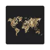 MuchoWow® Mauspad Mousepad Karte - Welt - Schlange - Design Produktbild-Vorschau 1