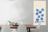 MuchoWow® Poster Blume - Design - Brüssel - Minimalismus Produktbild-Vorschau 2