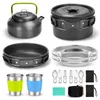15-teiliges Camping Kochgeschirr Set, Faltbare Camping Produktbild-Vorschau 1