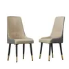 Two dining chairs are shown against a white background. Podgląd zdjęcia produktu