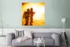 MuchoWow® Poster Feuerwehrleute bei der Übung 75x75 cm - Produktbild-Vorschau 5