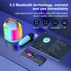 Karaoke Maschine mit 2 kabellosen Mikrofonen, tragbarer Produktbild-Vorschau 2