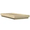 The Living Store Bettgestell mit LED Sonoma-Eiche 100x200 Produktbild-Vorschau 3