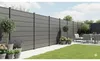 Hauptelement GroJa AluLine Steckzaun 180 x 180 cm anthrazit Produktbild-Vorschau 3