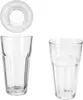6x Queen Latte Macchiato Gläser 300ml stapelbar Cocktail Produktbild-Vorschau 4