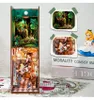 Puzzle 3D, Book Nook Alice in Wonderland, legno, Tonecheer, Anteprima dell’immagine prodotto 8