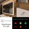 Artforma Badspiegel SMART 120x60 cm - mit LED Beleuchtung - Produktbild-Vorschau 4