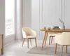 home24 Armlehnenstuhl - Webstoff / Esche Massiv Produktbild-Vorschau 2