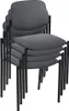 4 Nowy Styl Besucherstühle Styl STYL BLACK C-38 4ER Produktbild-Vorschau 1