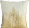 EUROFIRANY | Taies d'oreiller - IMANI - 45x45 cm - Or-Beige Voir les images du produit 1