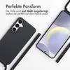 imoshion SilikonHülle mit Band Samsung Galaxy S25 - Schwarz Produktbild-Vorschau 6