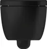 Soho Whirlflush Hänge Wand WC Spülrandlos Toilette Schwarz Produktbild-Vorschau 1