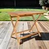 Gartentisch Blossom, Akazienholz massiv & geölt, Klapptisch Produktbild-Vorschau 1