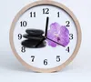Holzuhr 30fi cm wanduhr - Steine Produktbild-Vorschau 1