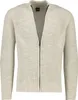 Boss Weste meliert beige Baumwolle normale Passform Produktbild-Vorschau 1