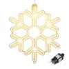 SALCAR LED-sneeuwvlok decoratie, 40 cm, 300 LED's, binnen- Productafbeelding-voorbeeld 9