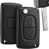 EDIBAZZAR | Housse pour clé de voiture pour Peugeot 207 307 Voir les images du produit 6