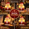 Weihnachtsmann Mittelfinger Nachtlicht 20 cm – Lustige Produktbild-Vorschau 7