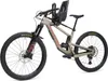 A mountain bike with a child seat mounted on the handlebars. Produktbild-Vorschau
