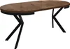 Runder Ausziehbarer Esstisch - Loft Style Tisch mit Produktbild-Vorschau 4