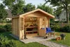 Alpholz Gartenhaus Palermo Gartenhaus aus Holz, Holzhaus Produktbild-Vorschau 2