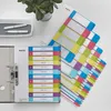 Index plastique A4+ Leitz WOW Maxi 1-10, mélange de Voir les images du produit 7