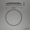 BRILONER - Plafonnier LED salle de bain avec lumière Voir les images du produit 5