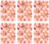 Blumenwand mit Kunstblumen - Set mit 6 Paneelen - Produktbild-Vorschau 2