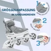 Inlineskates Blackwheels Flex Pro Grau Rollschuhe in 4 Produktbild-Vorschau 2