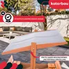 KOTARBAU® Sandkasten mit Dach 140x140 cm Holz mit Abdeckung Produktbild-Vorschau 4