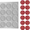 Magnetische Gewürzdosen, Edelstahl, 12 Stück mit Tablett Produktbild-Vorschau 3