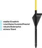 10x Pulsara Fiberglaspfahl - 1,12 m gelb Produktbild-Vorschau 8