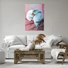 Bild auf Leinwand - Leinwandbild - Einteilig - Vögel Blau Produktbild-Vorschau 6