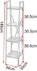 EUGAD Standregal, Multifunktionale Regal, MDF Metall, Produktbild-Vorschau 6
