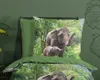 Duvet cover Good Morning 135x200 + 1* 80x80 cm - elephant Produktbild-Vorschau 3
