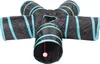 Fünf-Wege-Agility-Tunnel schwarz-blau Produktbild-Vorschau 1