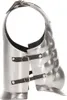 vidaXL Římský voják Cuirass Replica LARP Silver Steel Náhled obrázku produktu 2