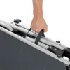Chaise longue en aluminium Lorella, rembourrée et pliable - Voir les images du produit 8
