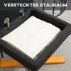 HOMCOM Relaxsessel mit Fußhocker, Stauraum, Massagesessel Produktbild-Vorschau 6