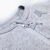 Baby Overall langer Ärmel DRUCK Outlast® - Grau Produktbild-Vorschau 2
