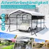 UISEBRT Extra large carport-tente 450×300×250 cm - Robuste Voir les images du produit 3
