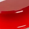 A close-up shot of the side and top of a red oval pot or pan. Anteprima dell’immagine prodotto