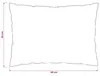 vidaXL Kopfkissen 2 stk. 30 x 50 cm Australische Wolle Weiß Produktbild-Vorschau 7