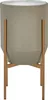 BELIANI Blumentopfständer Taupe u. Gold Metall 62 cm Hoch Produktbild-Vorschau 1