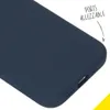 iPhone 12 Mini Hülle - Silikon - Accezz Soft Case, Produktbild-Vorschau 3