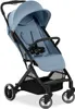 A blue and black stroller is shown against a white background. Produktbild-Vorschau